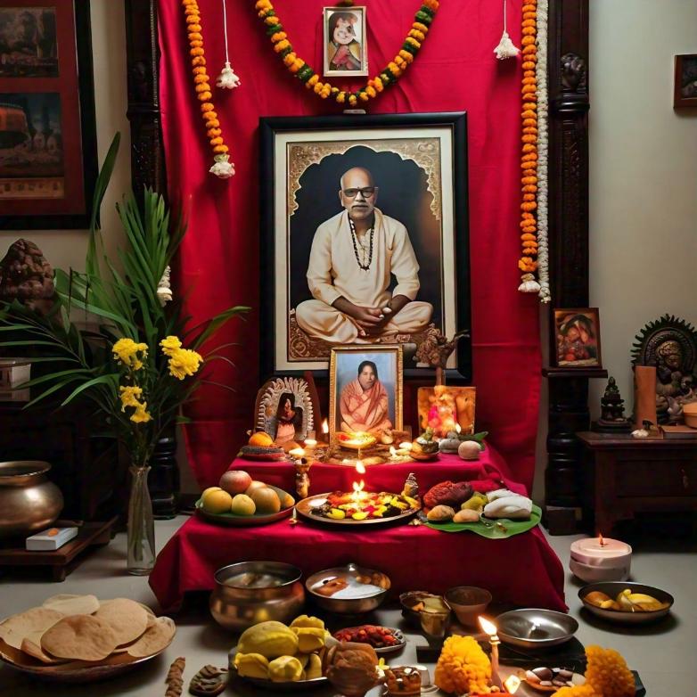 Shrad puja at home