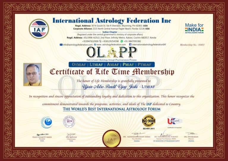 International Astrology Federation Including 2021​