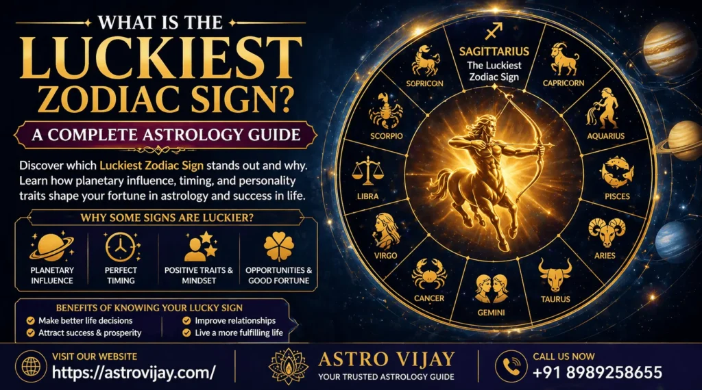 Luckiest Zodiac Signs